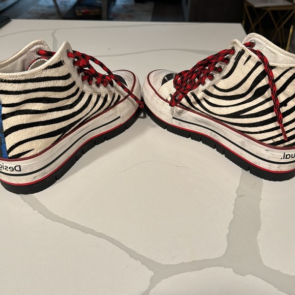 Desigual Shoes Crush Animal Print - Picture 4 of 5